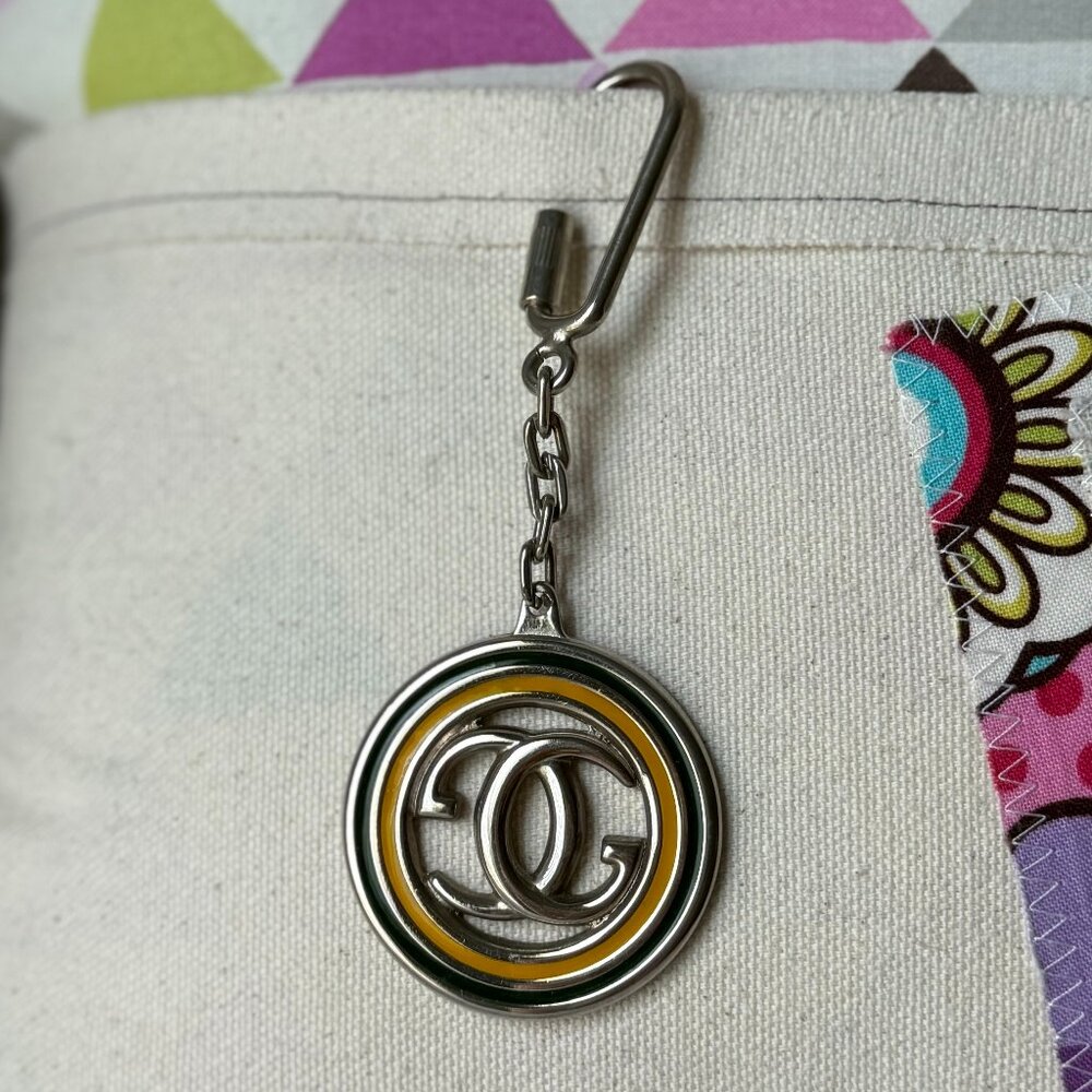 EUC GUCCI Vintage Authentic Bag Charm / Keychain - COA Included
